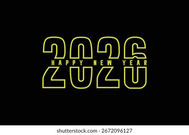 feliz ano novo 2026 fundo