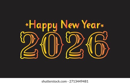 happy new year 2026. background of happy new year 2026.