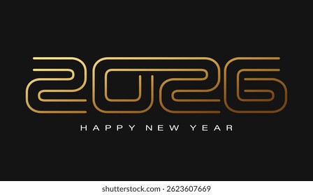 Happy New Year 2026 Celebration Design for everyone to enjoy with family and friends together