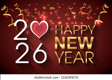 Similar Images, Stock Photos &amp; Vectors of Happy New Year 2017! Holiday New Year 2017 background