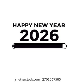 Feliz año Nuevo 2026 cargando