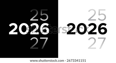 Happy New Year 2026 is loading or coming new year 2026 is loading Loading bar concept vector graphic or illustration Loading bar graphic design New year 2026 happy new year count down illustration