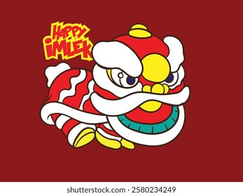 happy new year 2026 with snake zodiac illustration for chinese new year events imlek