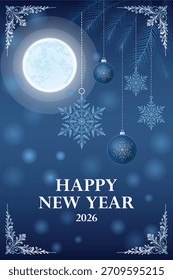 Happy New Year 2026 Vector 