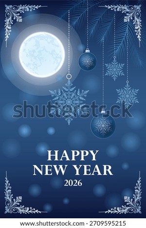 Happy New Year 2026 Vector 
