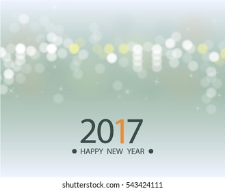 Happy New Year  with abstract background