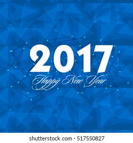 Happy New Year background 2017.