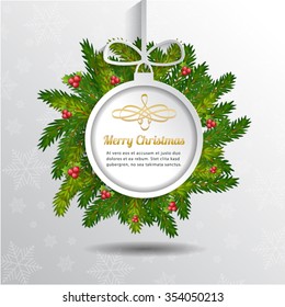 Happy New Year background and decor with detail festive.