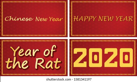 Happy new year background design illustration
