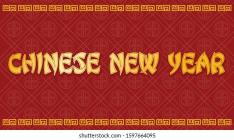 Happy new year background design illustration