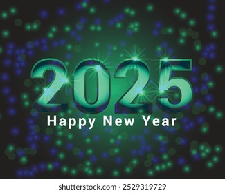 Happy new year background design. Vector illustration of a happy new year Background for the holidays.