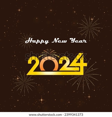 Happy new year background with elegant luxury
