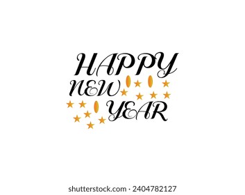 Happy new year background, background with golden ribbon,Happy new year 2020 with lettering,Happy new year background with fireworks,Blurred  new background,handwritten inscription with swirls,