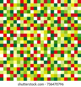 Happy New Year. Background. Seamless texture. Multicolored pattern. Abstract geometric wallpaper of the surface. Bright colors. Print for polygraphy, t-shirts and textiles. Doodle. Ecological colors