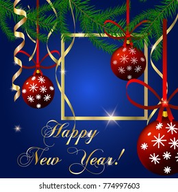Happy new year background snowflake winter design season december snow celebration ornament vector illustration. Geometric freeze snowfall decorative nature beautiful christmas holiday symbol.