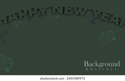 Happy new year background with space for your text. Vector illustration.