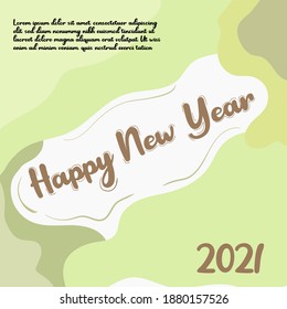 feliz año nuevo. adecuado para banners, plantillas de medios sociales. y otros.