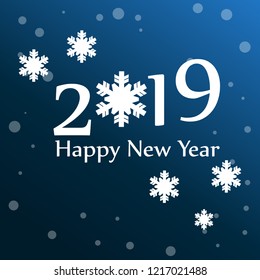 Happy new year background. Vector illustration design