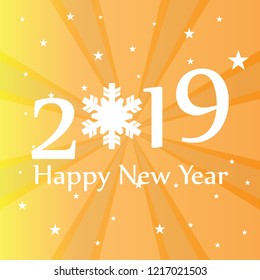 Happy new year background. Vector illustration design