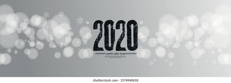 Happy New Year background. Vector illustration