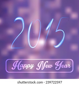 Happy New Year background. Vector illustration. EPS