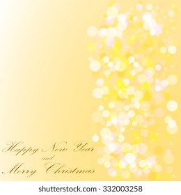 Happy New Year. Background. Vector illustration