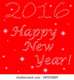 Happy New Year background - vector