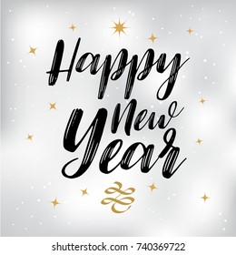 Happy New Year Background Vector background for banner, poster, flyer