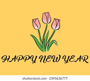 happy new year banner 2024 
