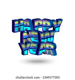 Happy new year banner