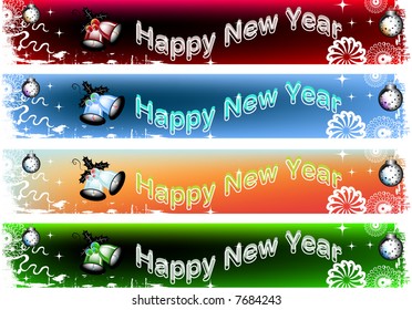 happy new year banner