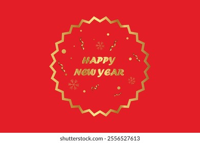 Happy new year banner background vector eps 10
