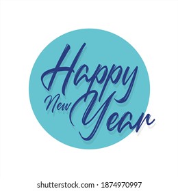 Frohes Neujahrsbanner - Drehbuchgestaltung - Illustration
