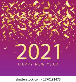 happy new year with beautiful background