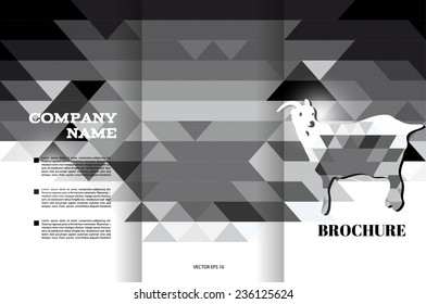 Happy New Year brochure design templates