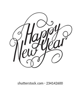 5,887 Happy New Year Typo Images, Stock Photos & Vectors | Shutterstock