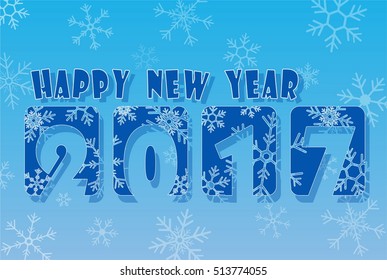  happy new year card 2017