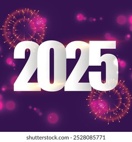 Happy New year card 2025