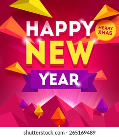 Happy new year card