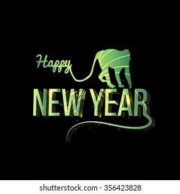 Happy new year card