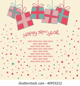 happy new year card
