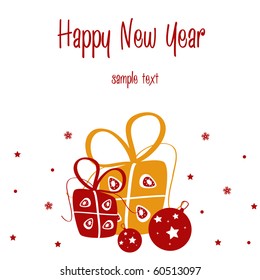 happy new year card