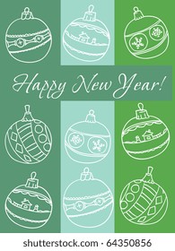 Happy New Year card