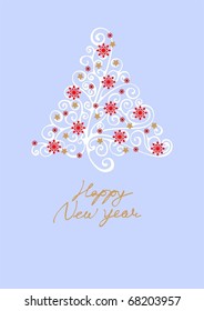 Happy New Year Card