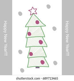 Happy new year card
