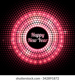 happy new year card background