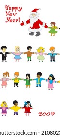 Happy New Year card (to sing and dance).