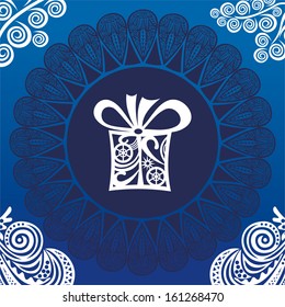 Happy new year card vector illustration