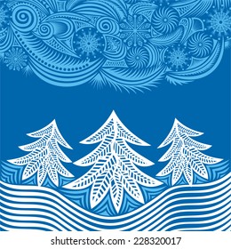 Happy new year card vector illustration