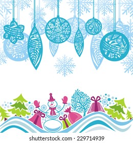 Happy new year card vector illustration
